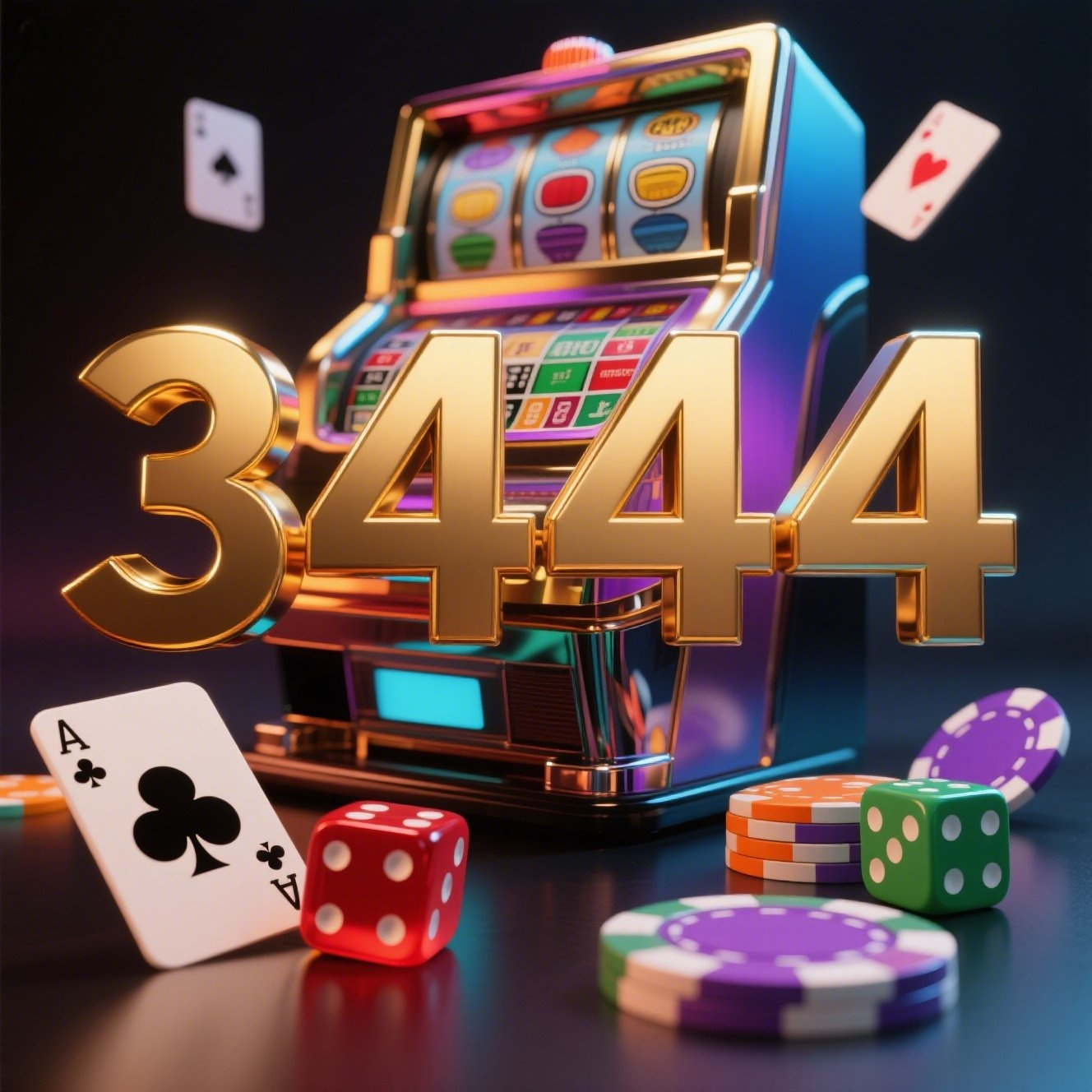 3444